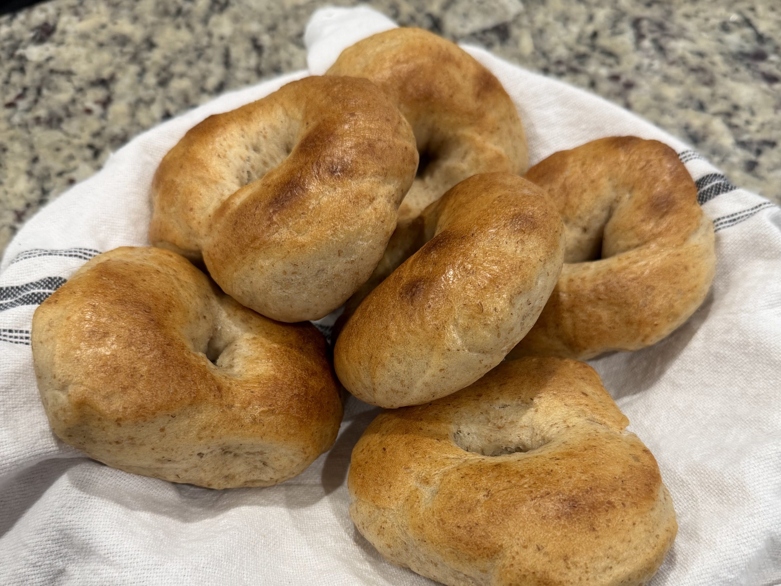 sourdough bagels