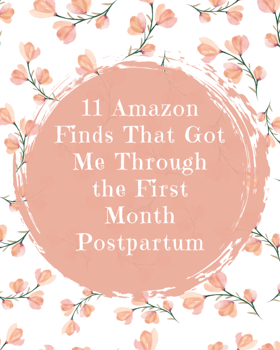 postpartum finds on amazon